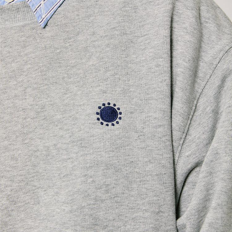 Толстовка BT21 MANG BASIC серая (M-L)