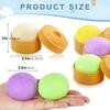 Красочные пельмени, шарики от стресса, сенсорная игрушка, сжимающая шарик из теста, снятие стресса, ручная игрушка, булочка с пароваркой, эластичный стол