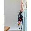 IELGY Ladies Messenger Bag Fashion Black Bucket Bag