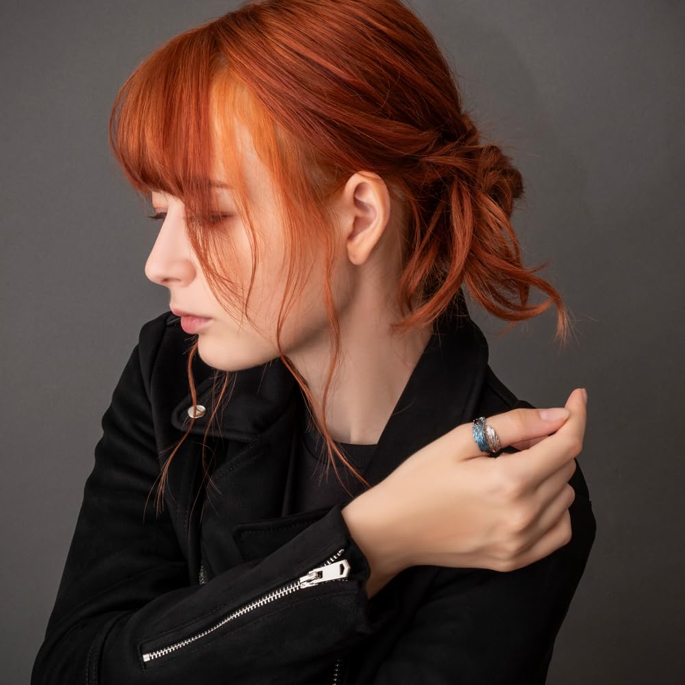 Artemis Kings Кольцо из серебра 925 пробы с синим крылом, Размер, AKR0078, Мужской аксессуар, Ювелирное изделие, Кольцо,