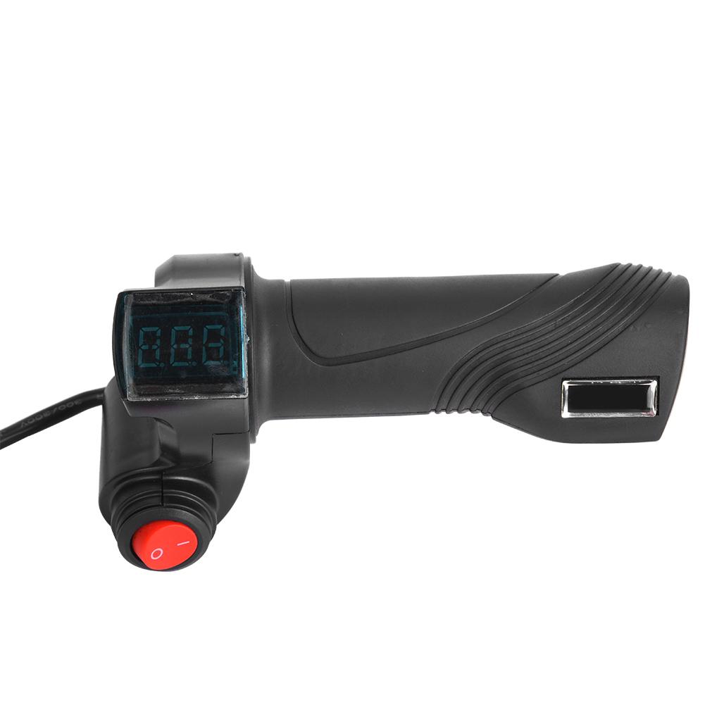 1 пара E Bike Thumb Throttle LCD Display Digital Battery Voltage Power Switch для электромобиля