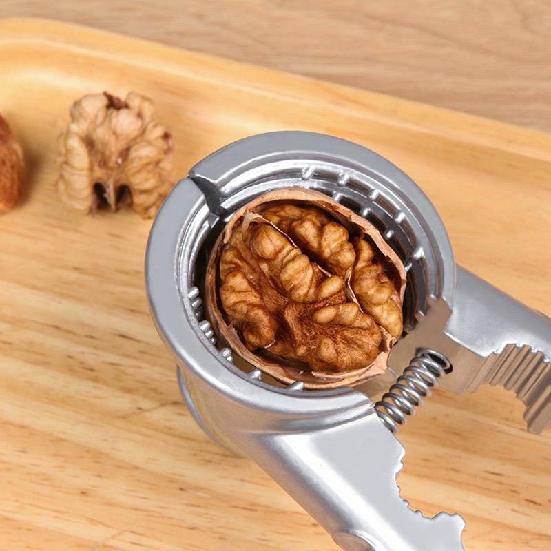 Многофункциональный металлический щип для грецких орехов, многофункциональный бытовой орехокол, инструмент для очистки скорлупы для фундука, каштанов, кухонный аксессуар