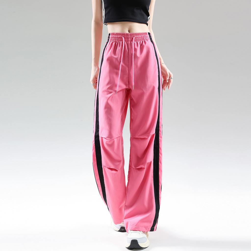 Trendy Contrasting Casual Pants for Women in Summer 2025