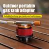 Уличная походная плита, переходник для бензобака, сплит-тип, конвертер для печи, адаптер горелки для плиты, аксессуары для кемпинга, адаптер для бутана, автоматическое выключение