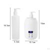 Single Bottle Oil Heater Lightweight Electric Lotion Warmer Dispenser White