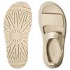 Толстые золотистые сандалии US7 [UGG], ремешки, подошва, платформа, легкие, светящиеся, женские, GOLDENGLOW, 1152685, Морская_соль (ССАЛ), (24,0 см) [Использовал]