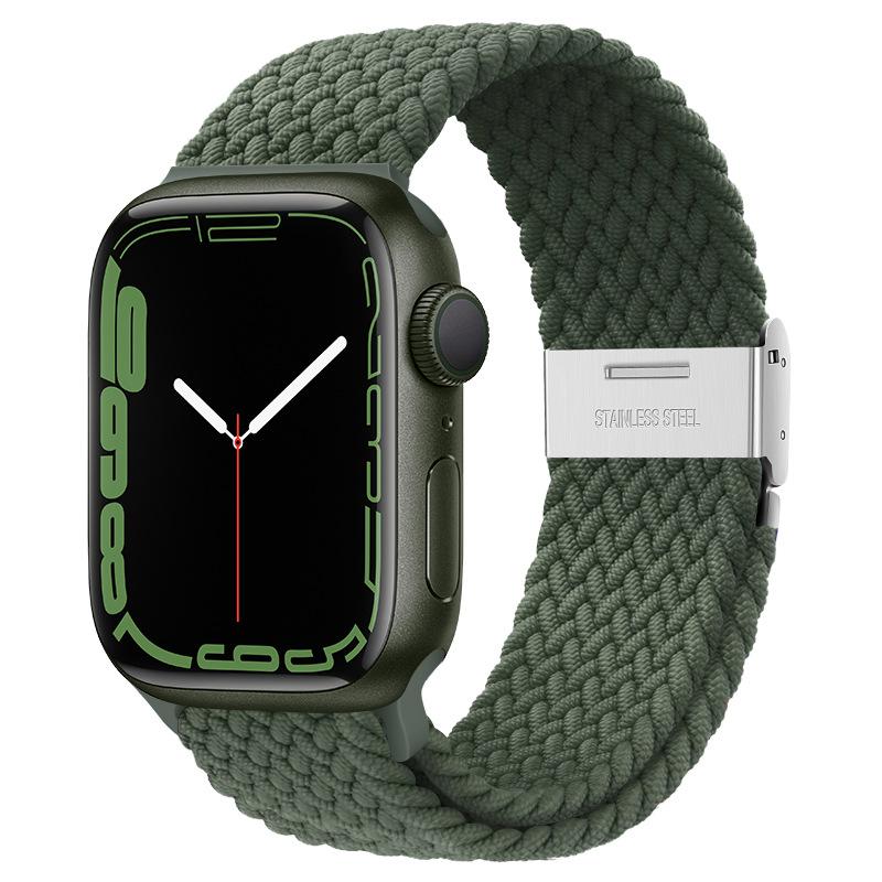 Strap For Apple watch Ultra 2 band 49mm 45mm 44mm 40mm 41mm 42mm 46mm Braided solo loop correa bracelet series 7 3 se 8 9 10 11