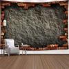 Домашний декор Гостиная Мраморный гобелен Каменный пол Деревянный гобелен Искусство Домашний декор Настенное покрытие Ковер Фон