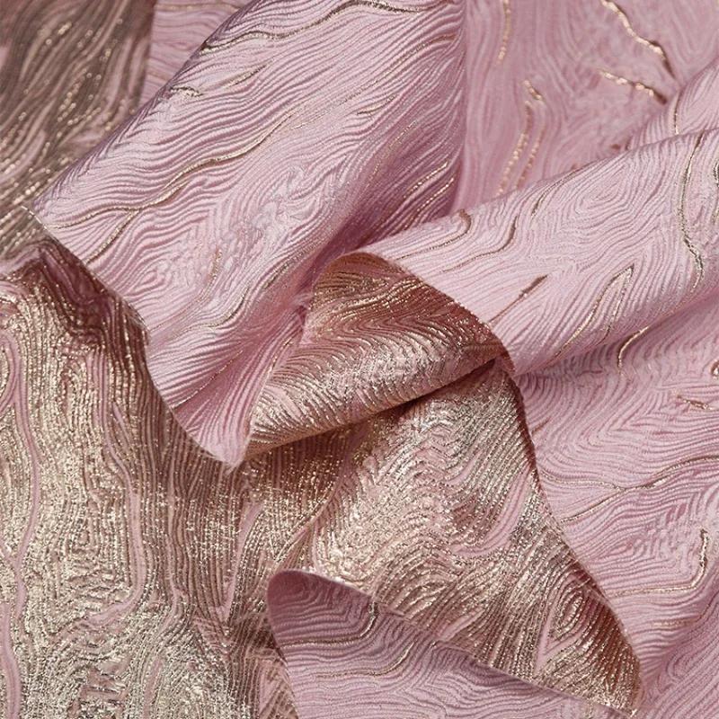 Jacquard Fabric 100x150 Oil Painting Brocade Weaving Clothing Designer Apparel Sewing Fabric Wholesale Cloth Meters Diy Material