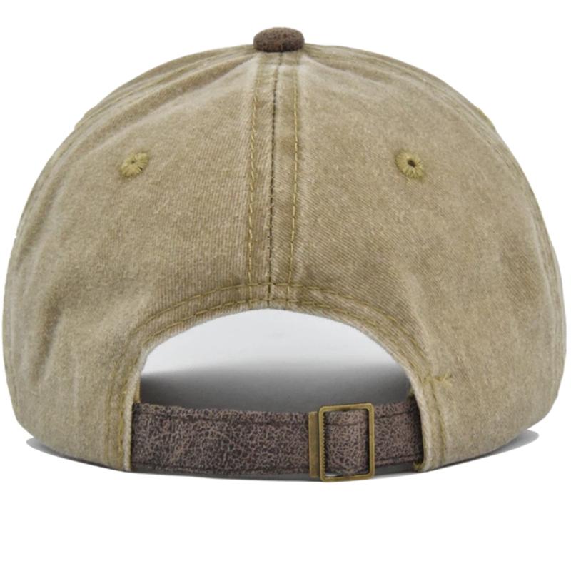 Новая кепка унисекс из стираного хлопка с вышитыми буквами AC-DC, бейсбольная кепка для активного отдыха, классические шляпы для женщин и мужчин