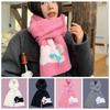 Polyester Scarf Solid Color Knitted Scarf NEW Winter Warm Scarf  Winter