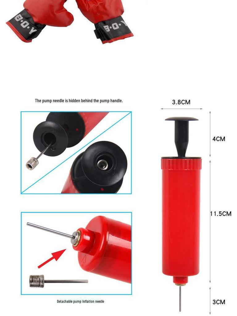 Inflatable Kids' Standing Punching Bag Set for Ages 5-10