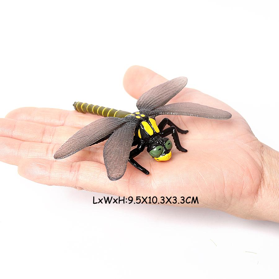 Insect Toy Miniature Insects Figures Animal Figurines Beetle Bee Spider Models Action Figure Plastic Animals Toys for Children