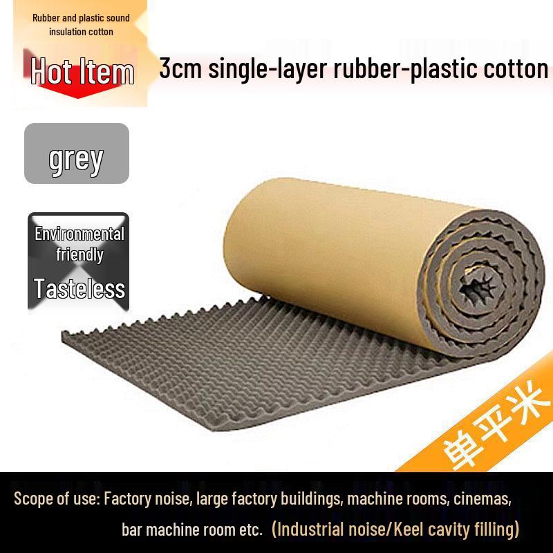 Самоклеящаяся звукоизоляционная панель с огнезащитой - Снижение и поглощение шума