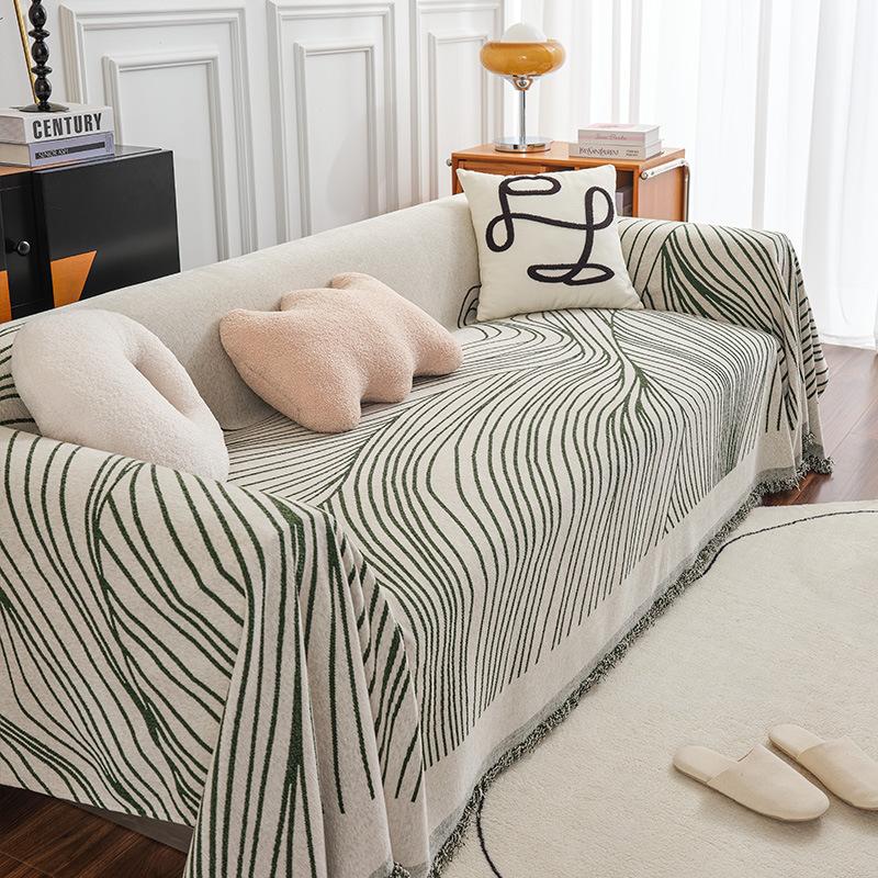 Чехол на диван, тканевый чехол для дивана, подушка для дивана, полотенце, простое современное полностью покрытое одеяло, не царапающий чехол для дивана, универсальный универсальный чехол на четыре сезона