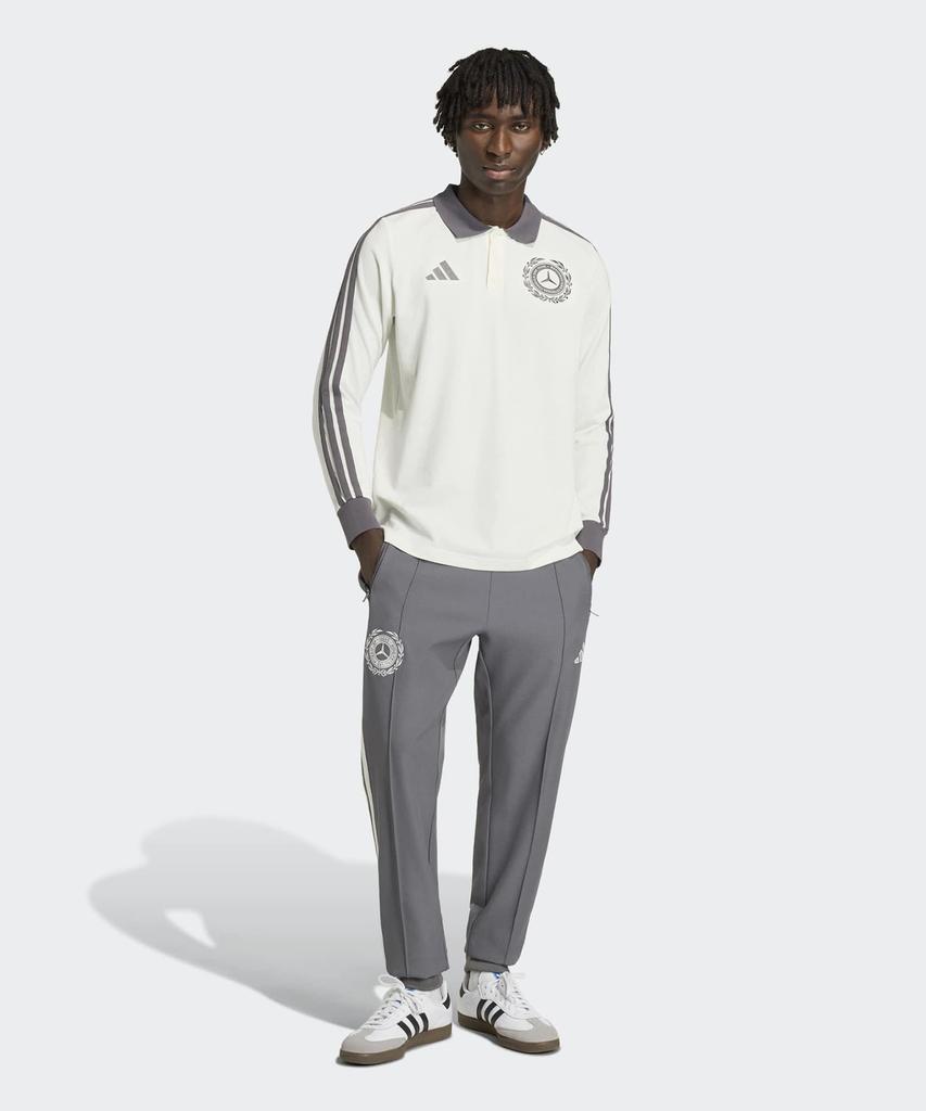 adidas Мужские спортивные брюки Mercedes-AMG F1 Team Silver Arrow Icon - Серые:Белый / Kr3571