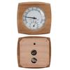 2?In?1 Indoor Wood Thermo?Hygrometer Thermometer Hygrometer Steam Room Sauna Room Accessories