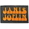 Janis Joplin Logo Standard Iron On Patch