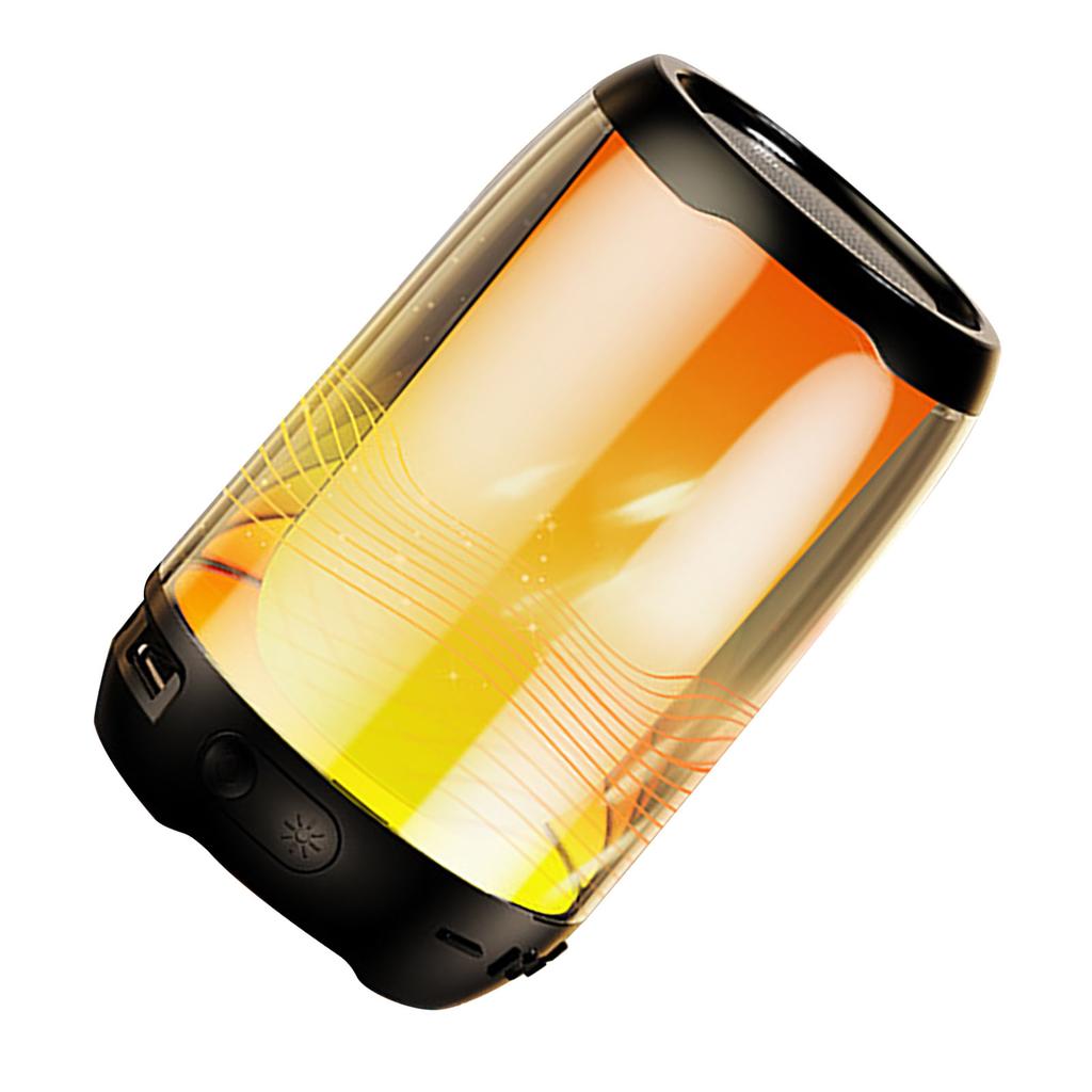Portable Bluetooth Speaker with Night Light Multifunction LED Dazzling Night Light Mini Wireless Bluetooth Speaker