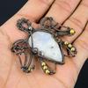 Драгоценный камень в форме черепахи, медная проволока, подвеска ручной работы, ювелирное изделие, подарок
