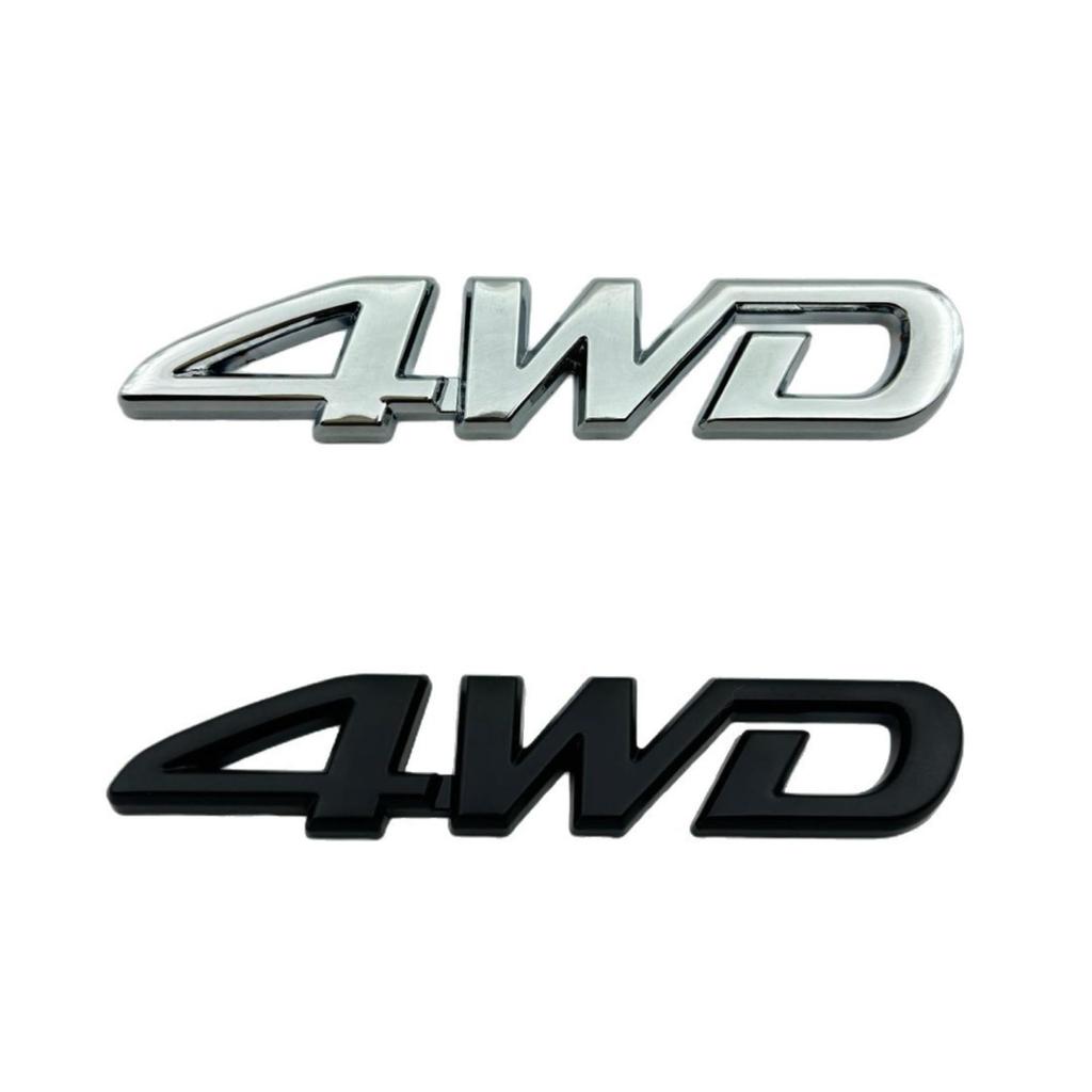 Эмблема RAV4 4WD: Декоративная наклейка на хвост и кузов для тюнинга Toyota