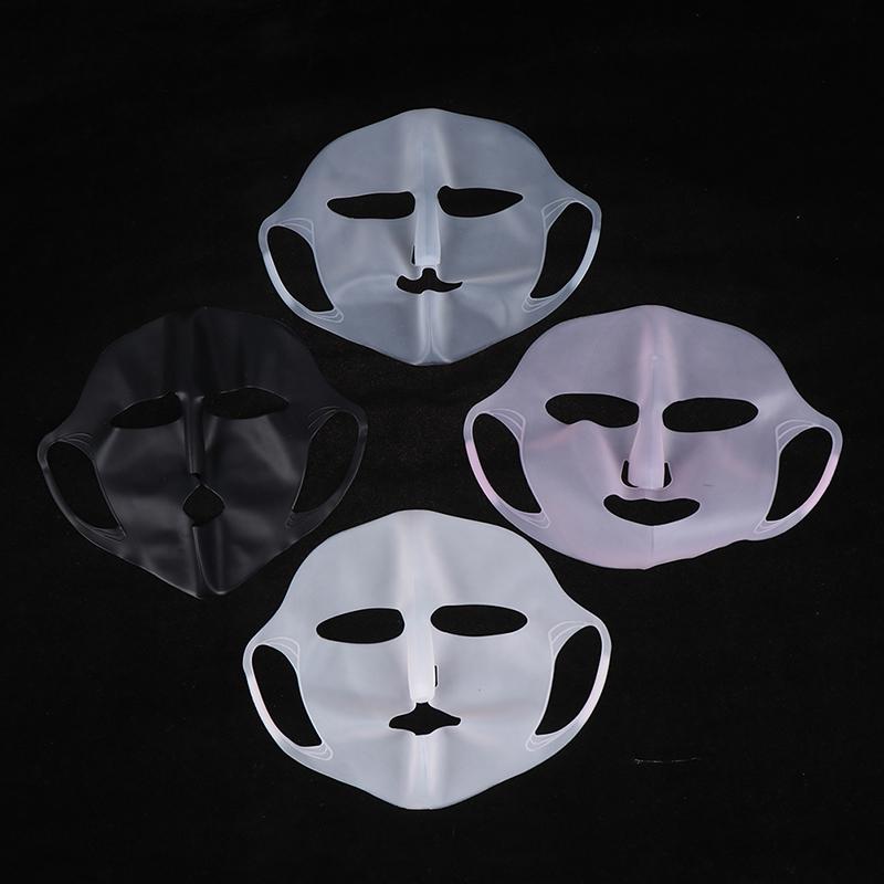 1 шт. многоразовая силиконовая маска для ухода за кожей лица тканевая маска предотвращающая испарение маска
