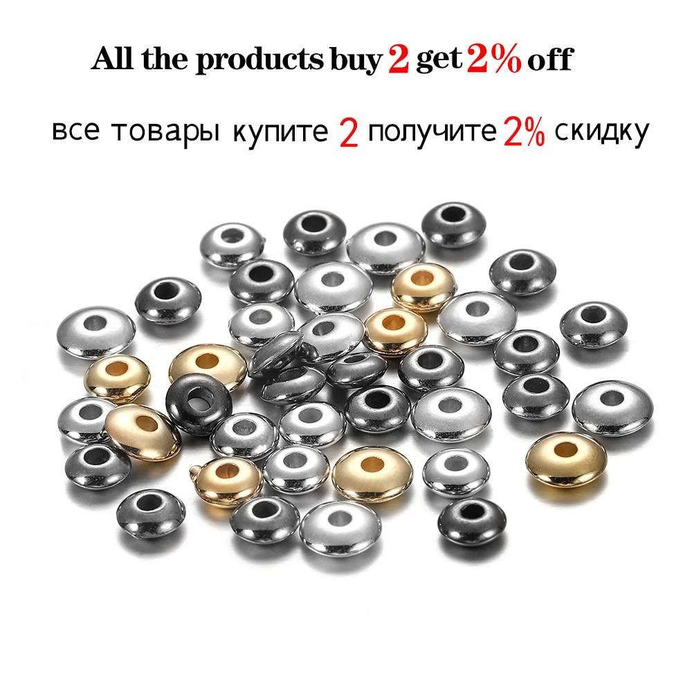 200-400 шт./лот 5/6 мм CCB очаровательные бусины-разделители, бусины-колеса, плоские круглые свободные бусины для DIY, принадлежности для изготовления ювелирных изделий, аксессуары