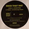 12-дюймовая пластинка J. BASS JOURNEYMAN Rock That Shit BI004 BORN IDLE 2005 Великобритания Танцевальная Электроника Б/У