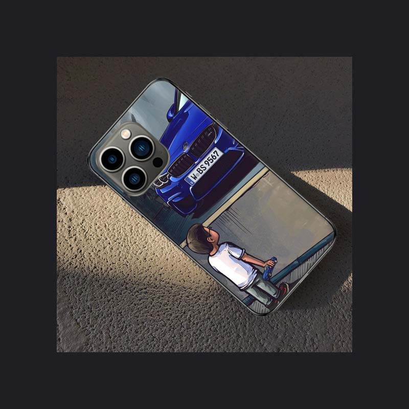 Чехол для телефона Boy See Sports Car Jdm Drift для Apple iPhone 15 13 12 11 14 Pro Max Mini Cover SE 2020 X XS XR 8 7 6 6S Plus 5 5S Sh