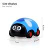 Childrens Inertia Seven Spotted Lady Beetle Toy Car With Animal Design For Toddler Development And Hand Eye Coordination