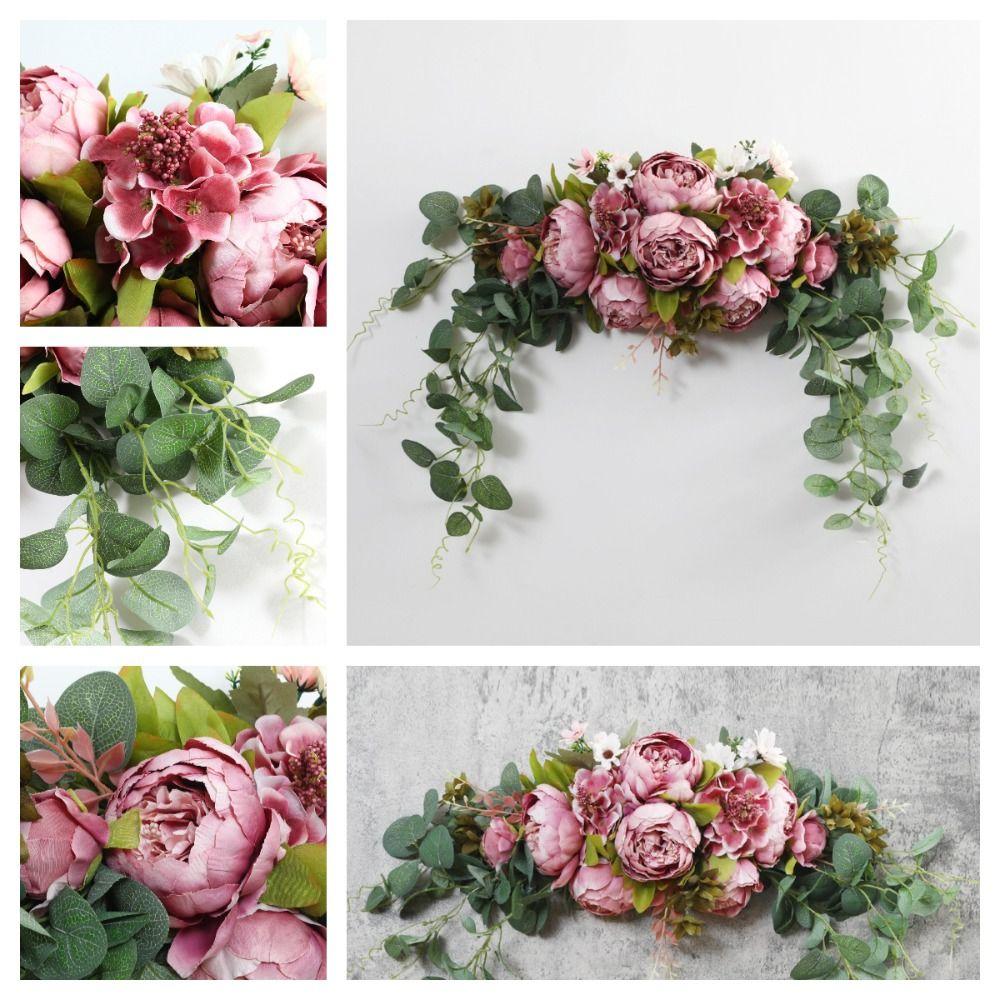 DIY Wedding Flowers Garlands Wedding Photography Flower for Ceremony Party