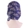 Модный предварительно завязанный головной убор эластичный мусульманский тюрбан платок для борьбы с раком выпадение волос шапка пиратская кепка для химиотерапии