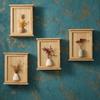 Wooden Cabinet Key Rack Rustic Key Hook Wall Decor Wall-Mounted Key Storage Box  Office