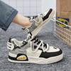 Fashion Fashion Vulcanized Shoes Men Fashion Flat Casual Shoes Sneakers For Men Trend Korean Mesh Walking Sneakers Male Street Style Sho