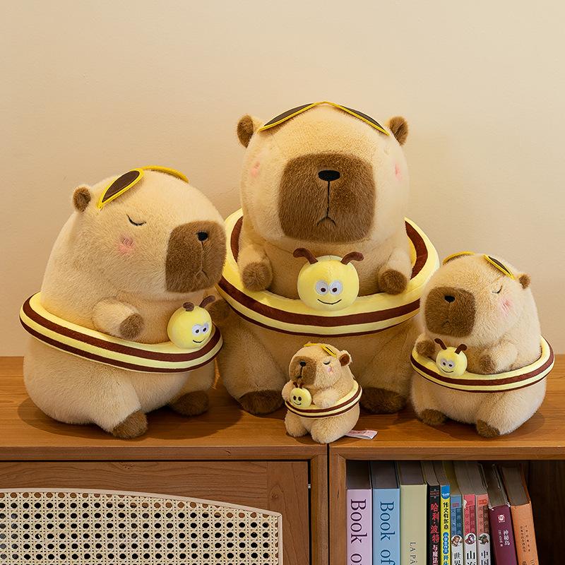 Summer New Cool Capybara Plush Toy Doll Kapibara Doll Children's Soothing Doll