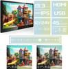 SAKUKA Подголовник Монитор HDMI IPS Заднее Сиденье Автомобильный Монитор Портативный Монитор Монитор Full HD Вход Мультимедиа Воспроизведение Динамик Прикуриватель Питание Легко
