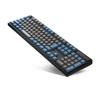 LEOPOLD FC900RBT СЕРО-ГОЛУБОЙ Японская раскладка Кана Ари Полная 108 клавиш Переключатели с возможностью горячей замены Питание от батареек AAA CHERRY MX2A коричневые переключатели