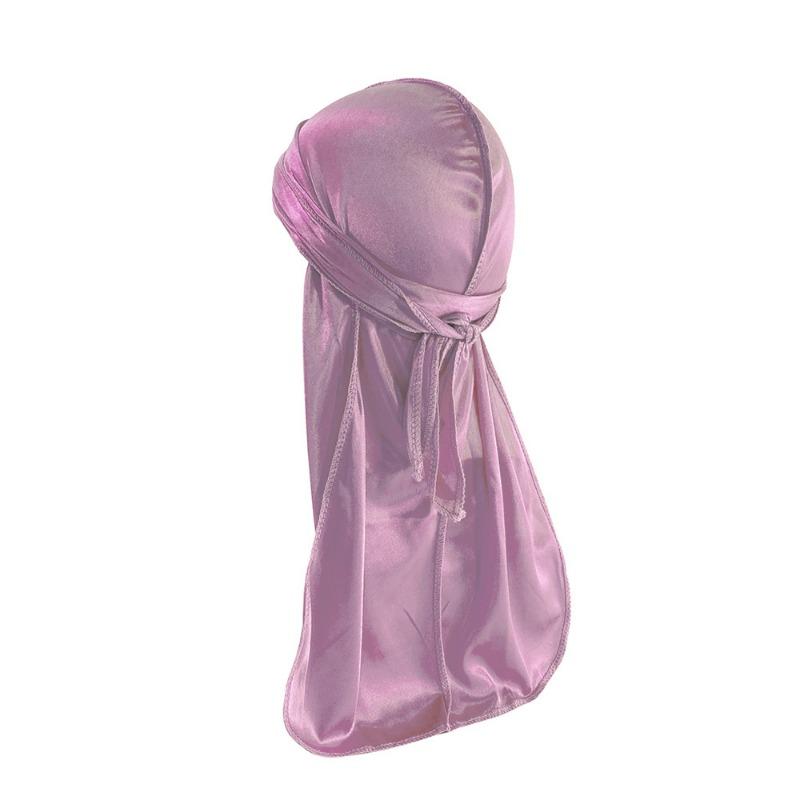 Уличный танцевальный велоспорт шарф на голову на резинке эластичный утолщенный плотный легкий тканевый длинный хвост шляпа SILKY DURAG