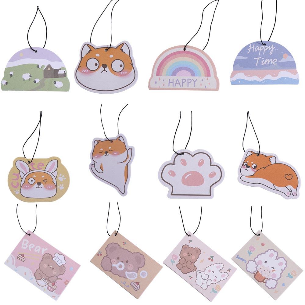 Автомобильная ароматерапия Подвеска-ароматизатор на зеркало заднего вида Украшение автомобиля Аниме-декор