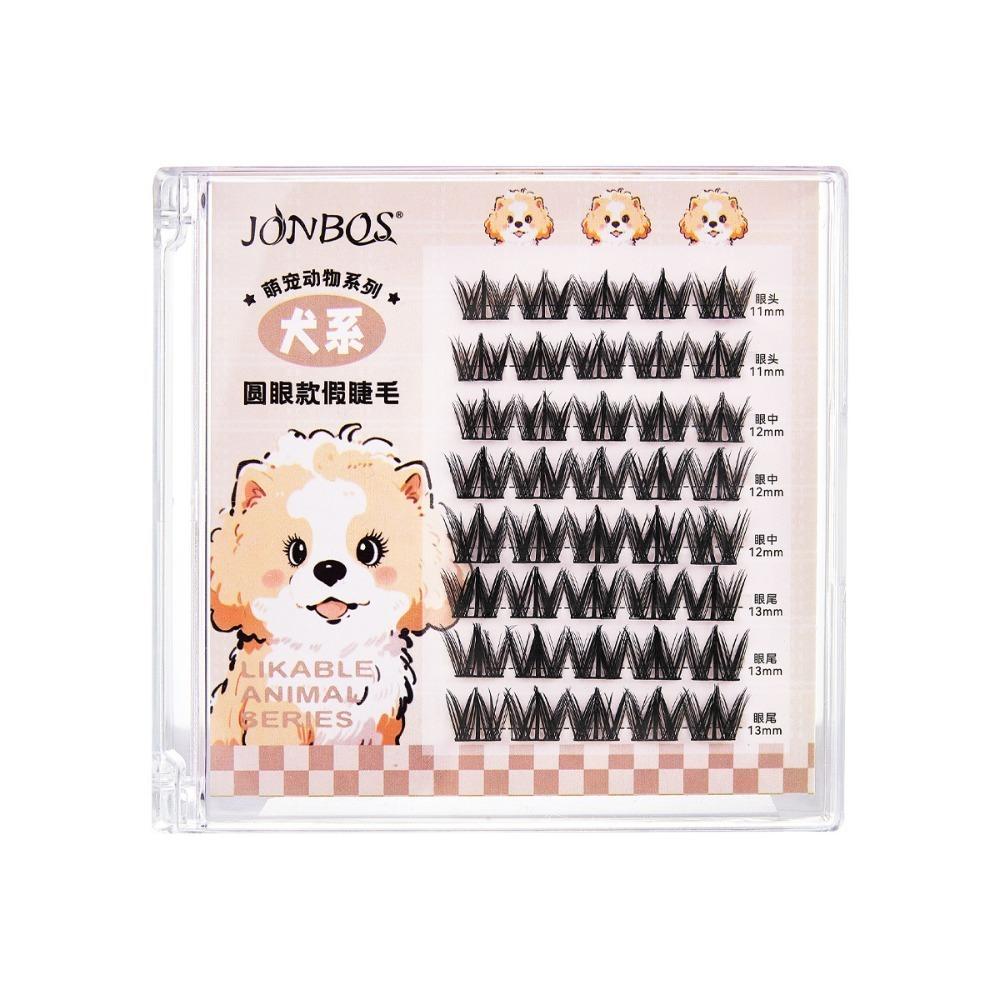 Самодельные накладные ресницы Многоразовые пучки накладных ресниц Пушистые самоклеящиеся пучки ресниц Макияж