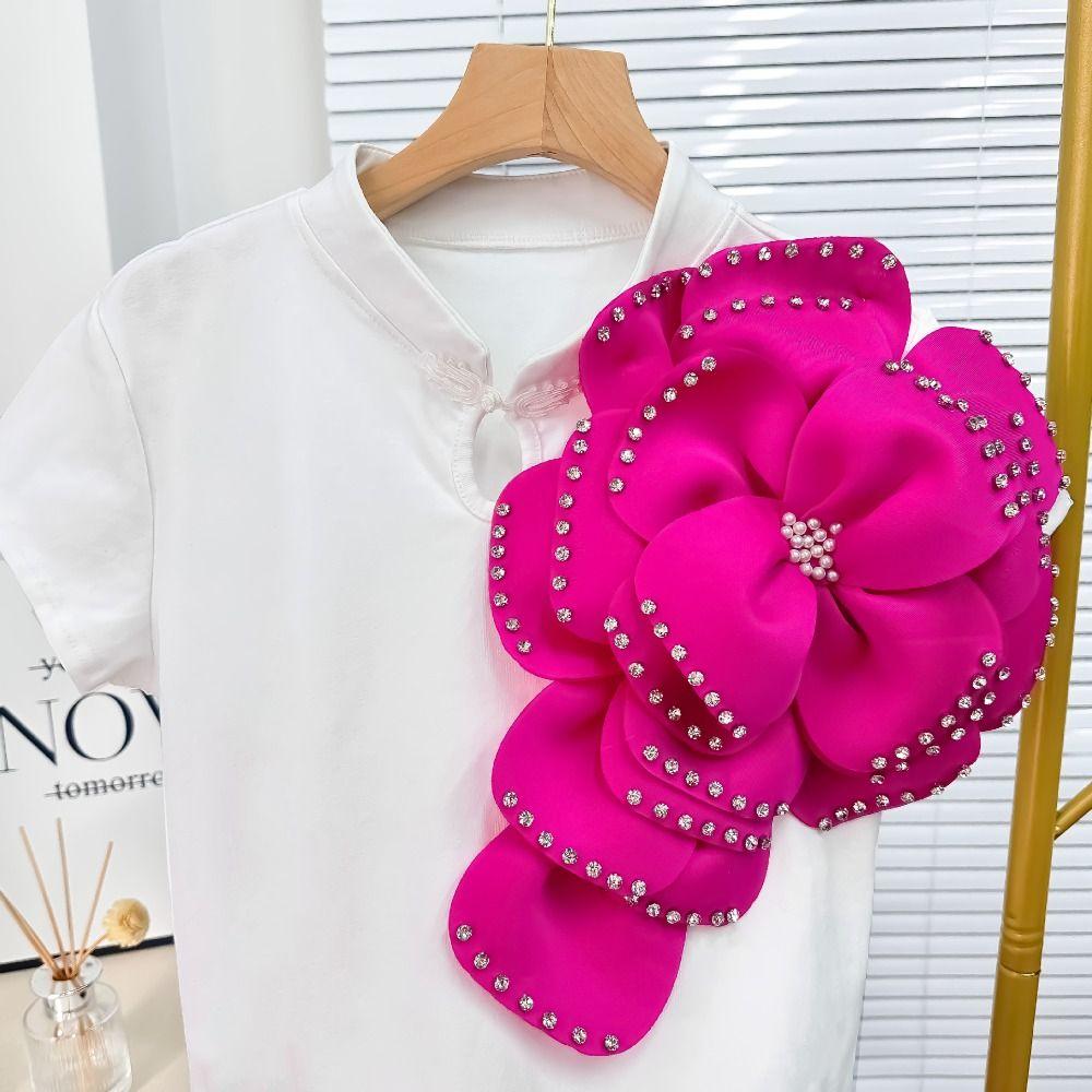 Съемные 3D многослойные цветочные аппликации на грудь цветочная аппликация на одежду нашивки на одежду для женщин