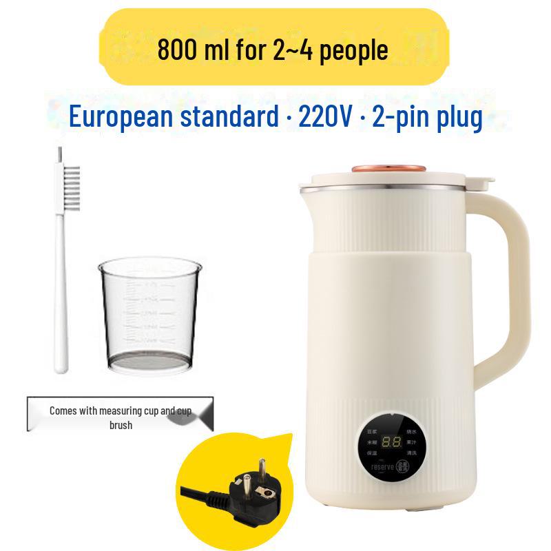 Мини-автоматический измельчитель стен и соевый молокогенератор - многофункциональный комбайн для детского питания, 110 В для Европы и Америки