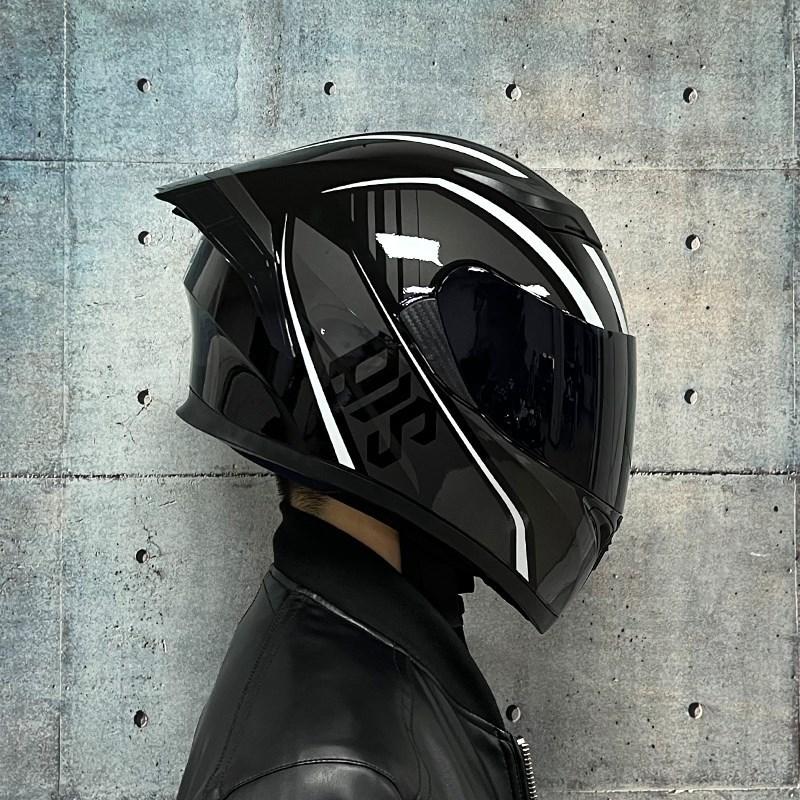 AIS Full Face Helmet Casco Moto Capacete Мотоциклетный шлем Racing kask одобрен DOT