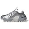 Wonder Runner Comfortable Non-Slip Durable Low-Top Running Shoes Unisex Running Shoes Silver Gray JQ7513