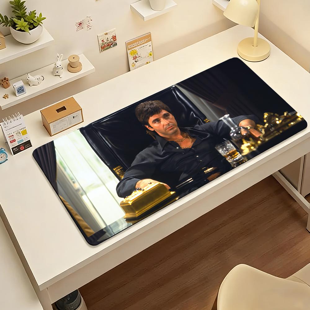 Коврик для мыши Scarface Нескользящий коврик для стола Аксессуары для ПК и ноутбуков Резиновый Офисная клавиатура Большой Игровой Декор