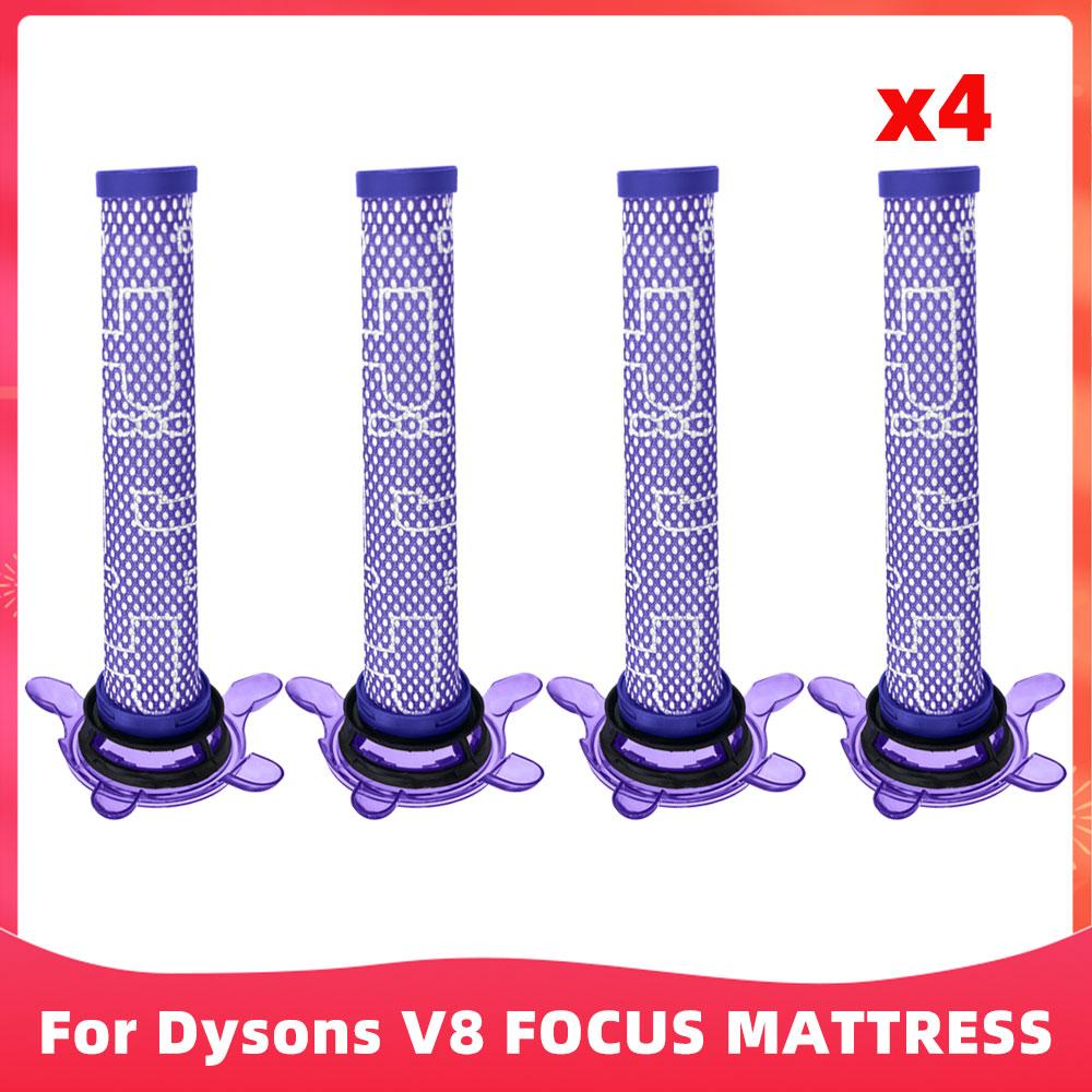 Подходит для ( Dyson V8 FOCUS MATTRESS ) Запасные части Аксессуар для пылесоса: предварительный и постфильтр