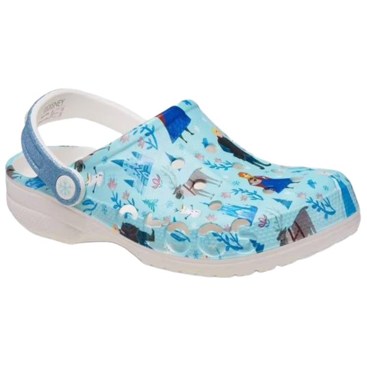 Disney x Crocs Frozen Baya Clog Клоги Женские Синие 210351-90H