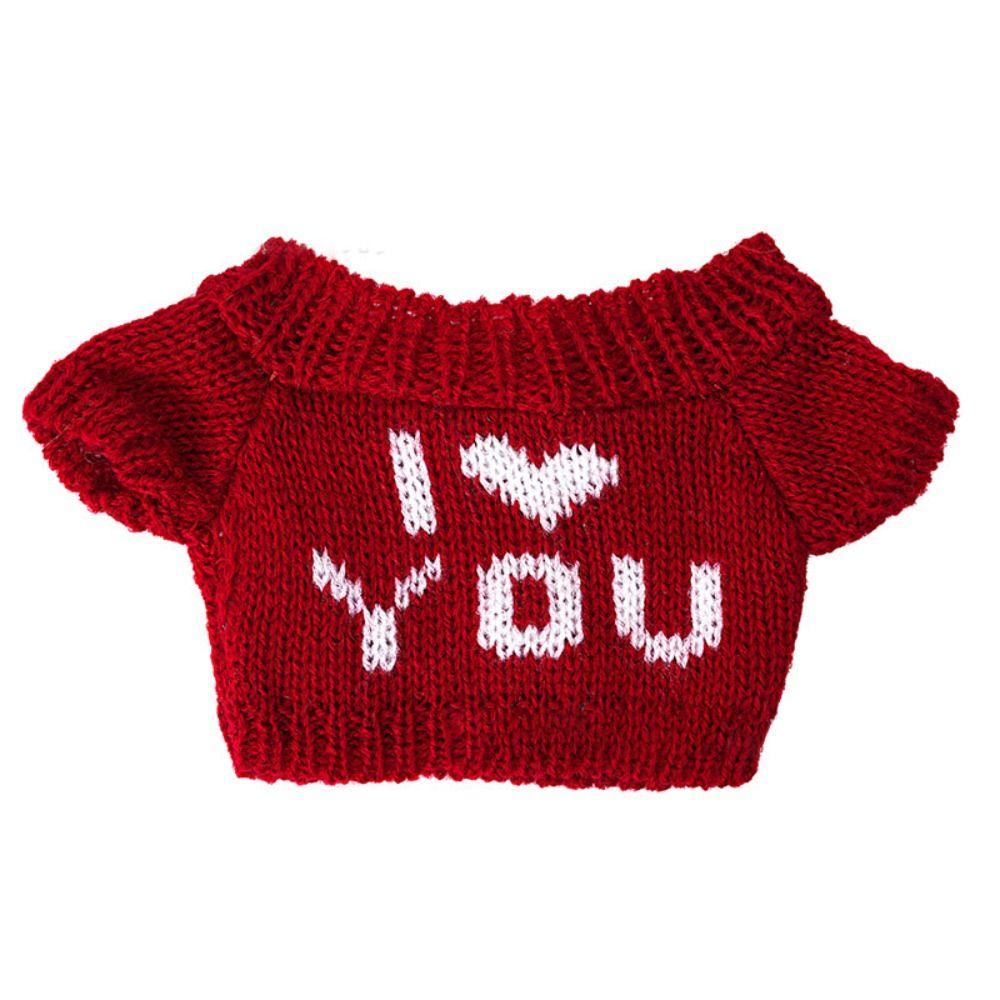 Модное вязаное пальто Зимние свитера Наряды 20 см Хлопковая кукла/Куклы-айдолы/23~30 см Куклы