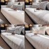 Luxury Chenille Sofa Cushion Mat Anti-dirty Soft Sofa Cover L-shaped Chaise Lounge Couch Protective Cover for Living Room Decor