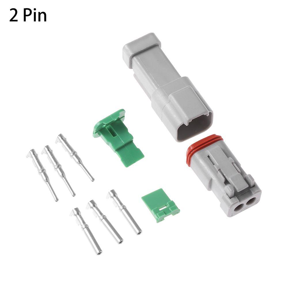 2/ 3/ 4/ 6/ 8/ 12P Seal Kits Male and Female Waterproof Connector Socket Plug Wiring DT06/04
